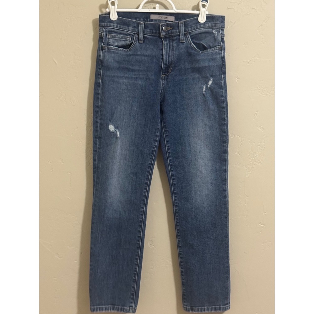 Joe's Jeans 26 Kesari Wash Straight Leg Distressed Jeans TMXKSI5249